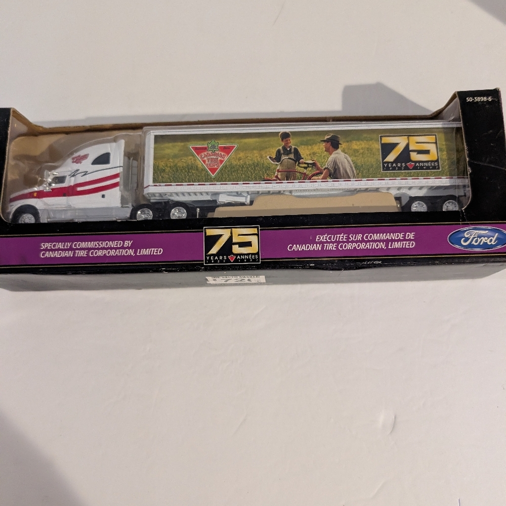 Liberty Classics Canadian Tire 75 Years Diecast Truck 1:64 Scale